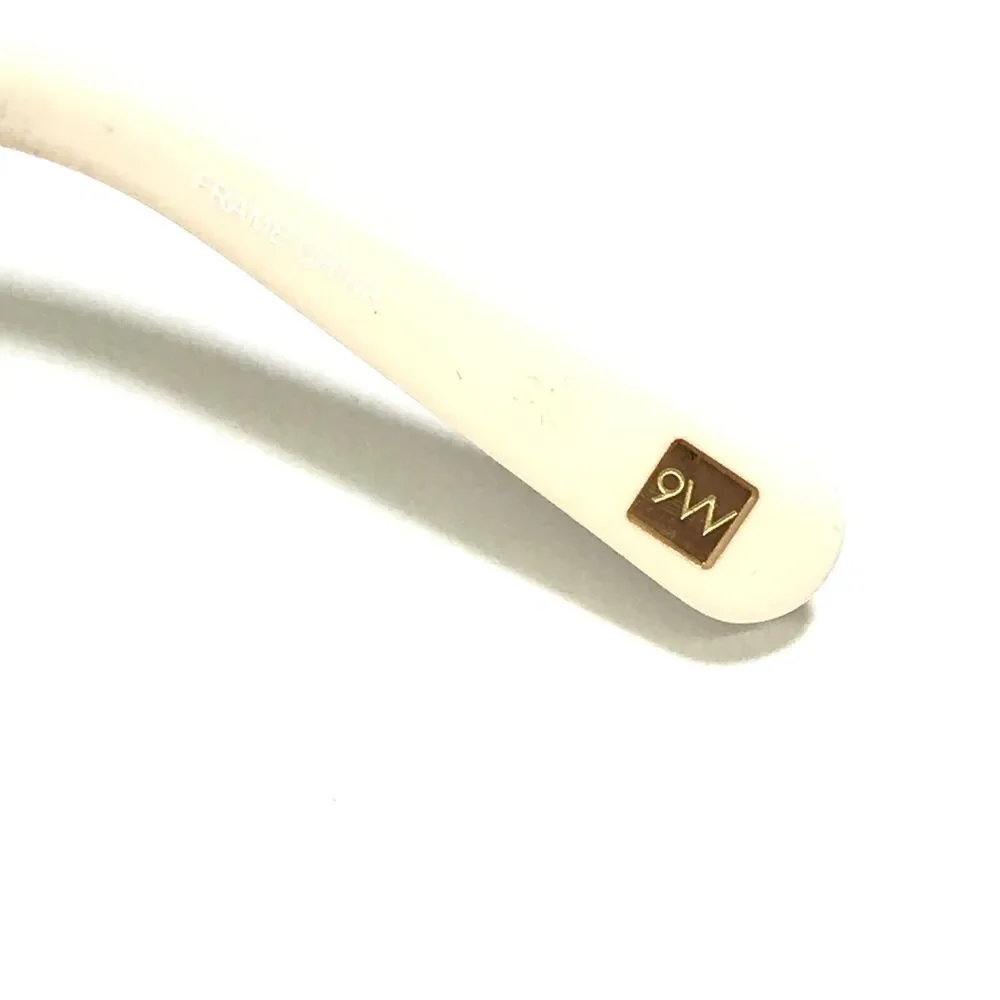 Nine West Eyeglasses Frames NW5134 001 Black Ivory Cat Eye Full Rim 52-16-135 - Picture 13 of 13